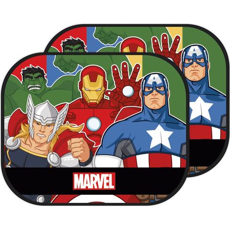 Protecteurs Solaires Pour Fenêtres - Marvel Avengers - 45x36 cm (1/2)
