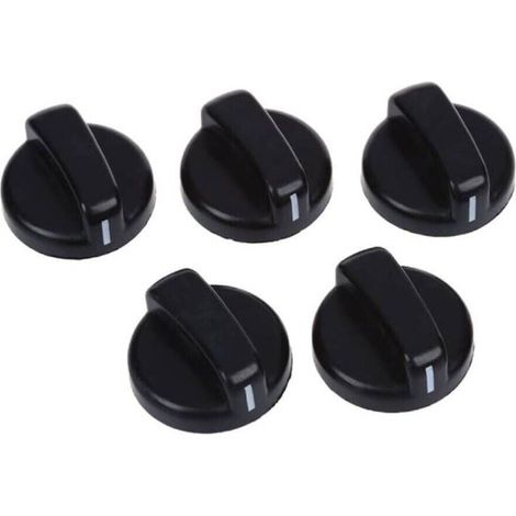 Lot de 5 boutons de rechange universels pour cuisinière à gaz, 8 mm, durables (1/3)