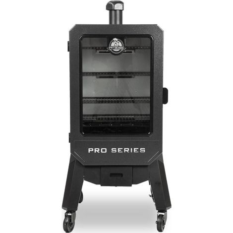 Fumoir à pellets vertical – Surface de cuisson 6948 cm² – Wi-Fi et Bluetooth – 4 grilles en fonte – Construction en acier robuste – Pitboss (1/6)