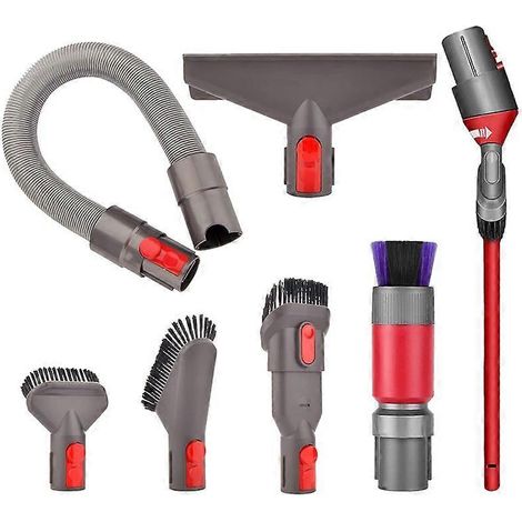 Für die Bürstenaufsätze V15, V11, V10, V7 und V8: Verbessertes Verlängerungsrohr für weiche/harte Borsten/Matratzenbürste ohne Abdrücke. (1/5)