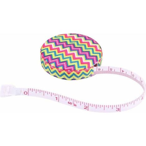 1 mètre ruban télescopique de 150 cm/60 pouces pour la mesure du corps, le fitness et les travaux manuels de couture (1) (1/5)