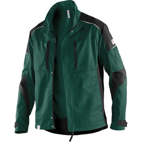 [NEUWERTIG] B-Ware Kübler ActiviQ Jacke Form 1250 moosgrün/schwarz Größe L ergonomisch geschnitten (1/2)