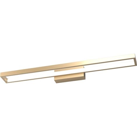 Applique Moderna Four Squares Alluminio Oro Led 40W (1/3)