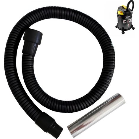 Tube de rechange pour aspirateur à cendres kombo flexible + suceur en métal de 1 m + chiffon flexible de rechange accessoires pour aspirateur à (1/5)