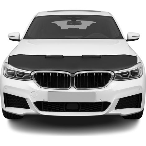 Protège Capot Compatible avec BMW Série 6 G32 2017 à 2023, Bra de Capot Protection, Noir (1/5)