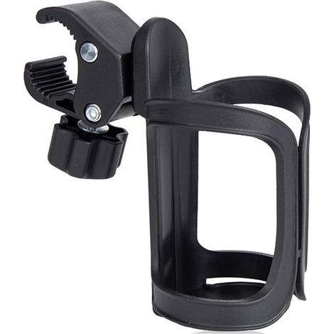 Porte-Bouteille de Vélo,Porte Gobelets-Universels pour Poussette,360 Degrés Rotatif Porte-gobelet Réglable,pour Vélos,Poussettes,Fauteuil Roulant,Déambulateur,Scooter électrique,2 Paquets (style1)