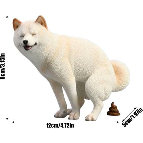 Lustige Autodekorationen, Shiba-Inu-Figuren, Mittelkonsolendekorationen, Innenraumaccessoires (1/5)