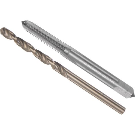 Tarauder et Perceuse Mèche Ensemble, M4.5 x 0.75 Taraud Filetage 3.7mm Perceuse Diamètre, Métrique Machine Vis Taraud (1/5)