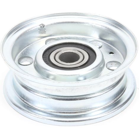 Poulie gorge plate acier avec roulement renforcé. Ø 70 mm . Diamètre rebord 81 mm (1/5)
