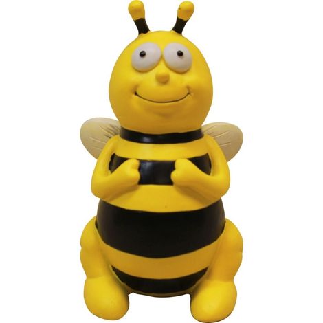 Figurendiscounter Biene sitzend, mittel Dekofigur 16x9x10cm Figur Polyresin