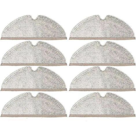 8-teiliges Wischmopp-Set für Xiaomi Roborock S5max S50 S51 S55 S60 S6 Maxv