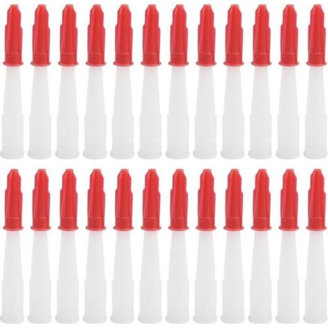 Kit de 24 buses de calfeutrage réutilisables en silicone avec joints rouges pour éviter l'encrassement dans vos projets (1/5)