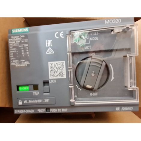 Motor Operator 3VA9267-0HA20 Siemens MO320 110-230V AC/DC , 100A/160A/250A