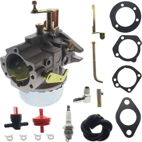 Carburateur adapté aux moteurs Kohler K321/K341 en fonte M14/M16 14HP/16HP. (1/4)