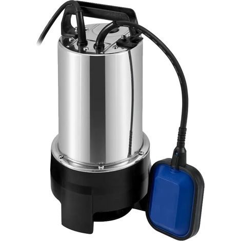 Bomba sumergible, 1100 W de potencia, clasificación de impermeabilidad IPX8, color rojo. (1/2)