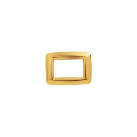 Placca 3 Posti Oro Antico Playbusyoung ( GEWISS cod. GW32763 )