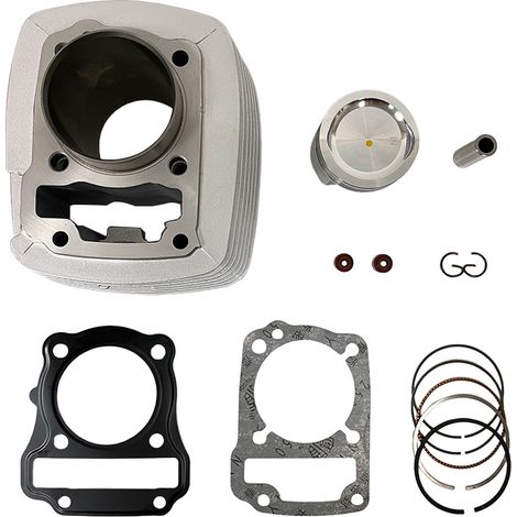 Motorcycle cylinder kit compatible with HONDA CRF125F KYY125 Italika125fl (cylinder and piston parts)--DTEKGAZ