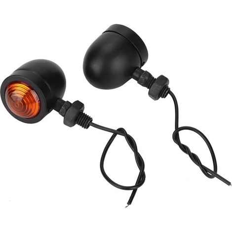 Stück Retro-Motorrad-Blinker aus Metall - Vintage-Blinker