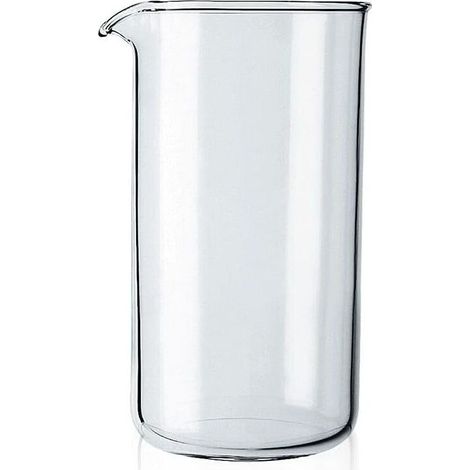 Tasse de rechange pour cafetière à piston, verre – transparent (capacité : trois tasses, 0,35 l, 12 oz) (1/3)