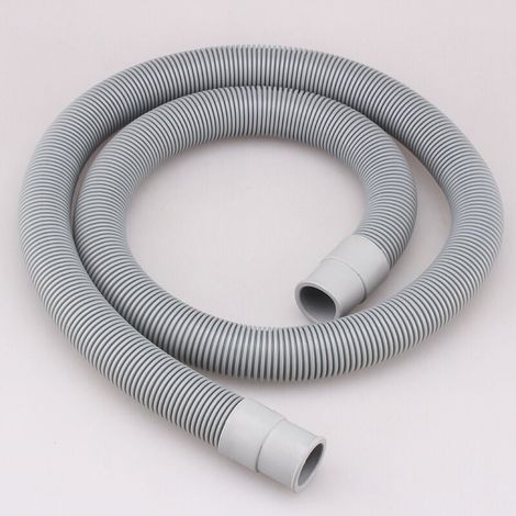 Ablaufschlauch für Waschmaschine, 2 m, Universal-Ablaufschlauch, Geschirrspüler-Schlauchverlängerung, Ablaufschlauchverlängerung für Schlauch, Wasserablaufschlauch