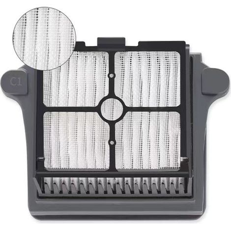 Compatible with the Tineco Fuwan 3.0 cordless scrubber-dryer: HEPA filter cartridges, high-efficiency household filters, washable spare parts.--DTEKGAZ