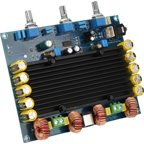 Carte d'amplificateur de puissance, module audio numérique, composant électronique TPA3116, 200 W, 50 mA (1/5)