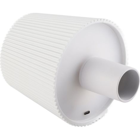 Lampe bouteille 3 couleurs à intensité variable, 4000 mAh, rechargeable, sans fil, étanche IP54, lampe de table portable pour extérieur, restaurant, chambre, blanche (1/5)