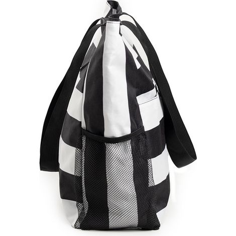 sac portable pliable plage , imperméable et résistant au sable avec multiples poches rangement porta (1/4)