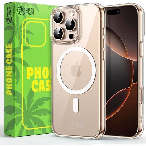 UrbanPalm iPhone 16 Pro Max Hülle, MagSafe-kompatibel, Transparent (1/5)