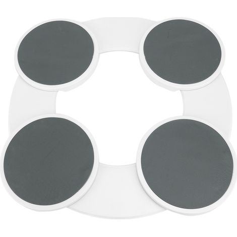 Plateau tournant de Table à manger réutilisable, Rail coulissant, plateau rotatif manuel, plaque de service ronde pour comptoir de cuisine. (1/5)