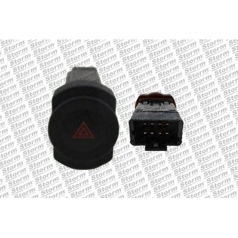 Bouton warning compatible Dacia, Renault 25 29 053 15R (1/2)