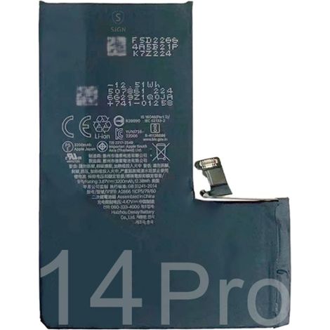 Bater a del iPhone 14 Pro 3200 mAh