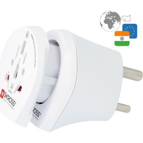 Skross 1.500215-E Reiseadapter CO W to IND (1/5)