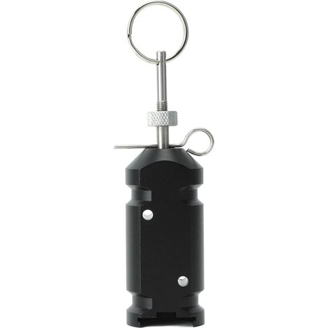 Alarme Périmètre Camping 4.5V, Système Avertissement Tripwire 360°, Alliage Aluminium Compact pour Tente Extérieur (1/5)