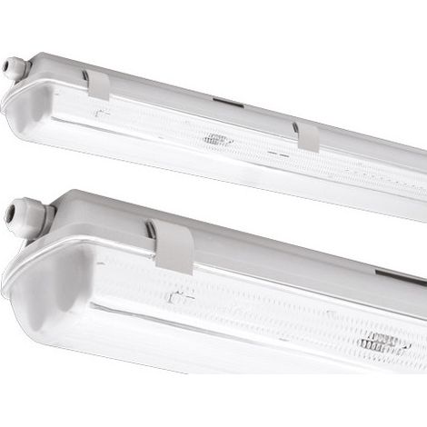 Plafón estanco LED 2×18 W IP65 – SupremAround 2×18W