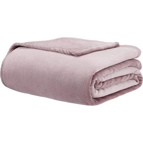 Mömax Kuscheldecke Michael XXL Mauve ca. 220x240cm (1/3)