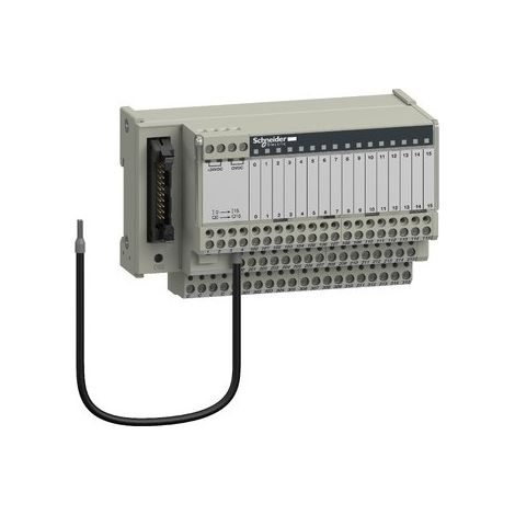 SCHNEIDER ABE7H16R31 Passive connection sub-base ABE7 - 16 inputs or outputs - LED (1/3)