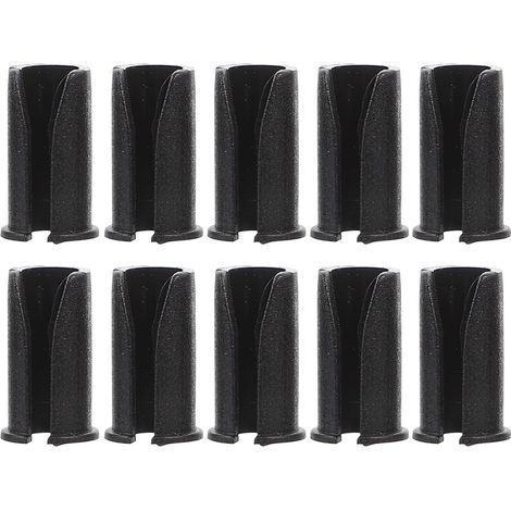 10pièces Guide-Tube pour Vélo Clip De Gaine De Dérailleur Et Clip De Câble De Frein Lot de Colliers De Guidage pour Câbles De Vélo (1/4)