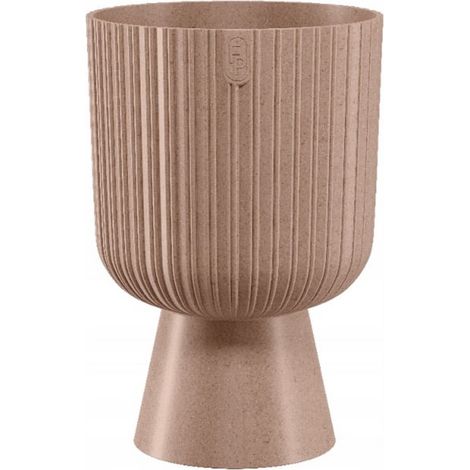 Pot de fleurs Keli Mika Petit Eco Wood 18 couleur bois FORM-PLASTIC