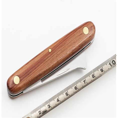 Couteau de greffe en acier inoxydable pliant outil de coupe et taille multifonction (1/2)