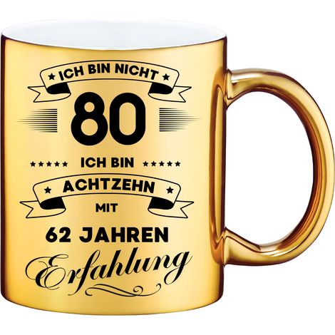 Tazza divertente, regalo per un 80° compleanno (1/2)