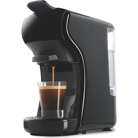 Dcg MACCHINA CAFFÈ UNIVERSALE (capsule+cialde) 1.450 W Col. Nero (1/2)