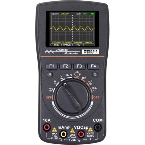 ET828 Oscilloscope Multimètre 1 MHz 2,5 MSPS (fréquence d'échantillonnage) + multimètre en un (1/5)