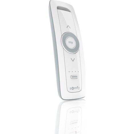 Somfy – Télécommande Situo 5 canaux 1870648 – Variation RTS Pure pour stores vénitiens et pergola bioclimatique – Portée 20m, alimentation 3V