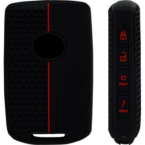 2pcs Car Key Protective Covers - for Mazda 3 6 CX30 MX30 CX9 X9 CX4 CX5 CX8 MX5 SS30 - 4 Buttons - Silicone