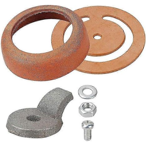 Kit de réparation pour pompe à pichet compatible avec les modèles 1160/PM500 et les pompes manuelles - Comprend : valve inférieure de 3 1/2 pouces, housse en cuir PU, capuchon en cuivre WHBYV (1/4)