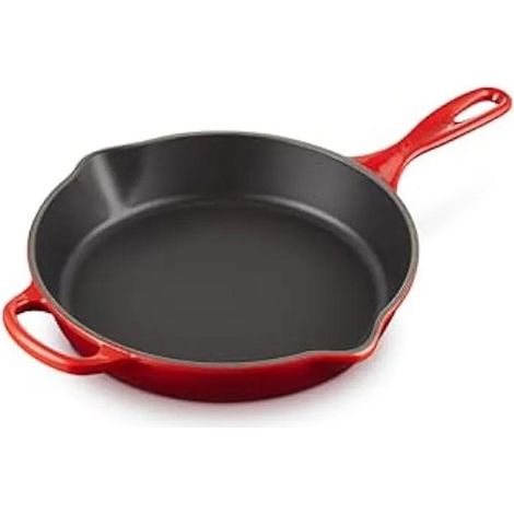 Skillet profond en fonte émaillée Signature Le Creuset avec poignée d'assistance et ... (1/3)
