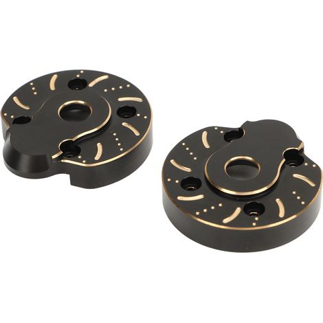 2 Pièces Joints de Transmission en Laiton pour Essieu Avant/Arrière Véhicule RC 1/10 Axial Capra SCX10 III AR45P - Renfort Durabilité