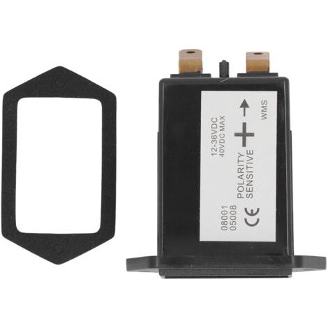 Pair - Compteur horaire mécanique à quartz de haute précision pour générateurs de production industrielle et véhicules de chantier (12-36 V CC). (1/5)