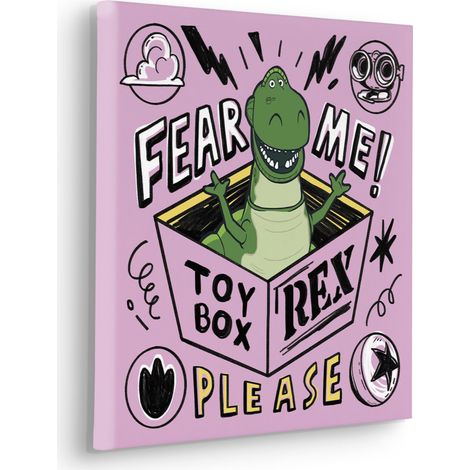 Tableau mural Disney and Pixar Toy Story Fear Me Please 40x40 cm (1/5)